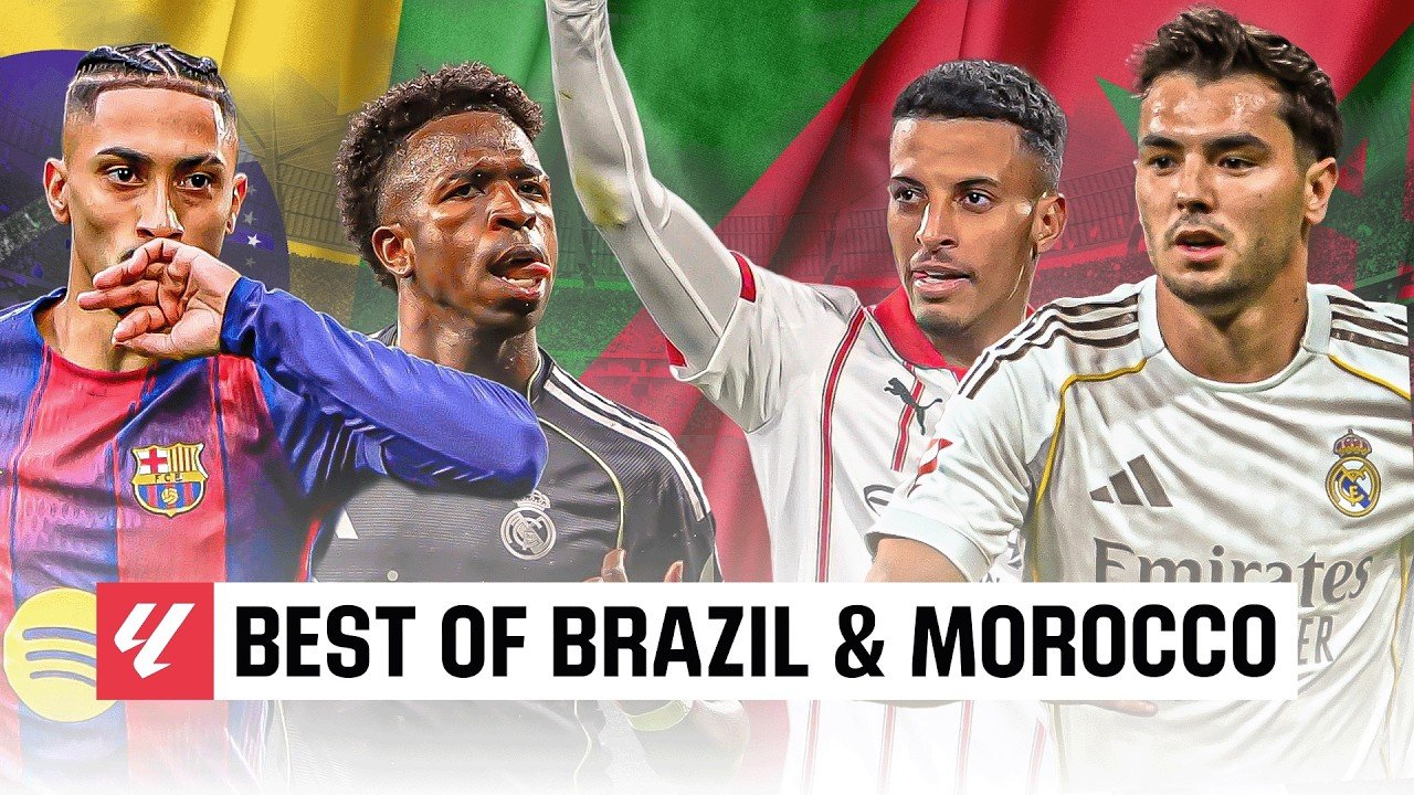 Grandes ESTRELLAS de BRASIL y MARRUECOS en LALIGA EA SPORTS 🇧🇷🇲🇦
