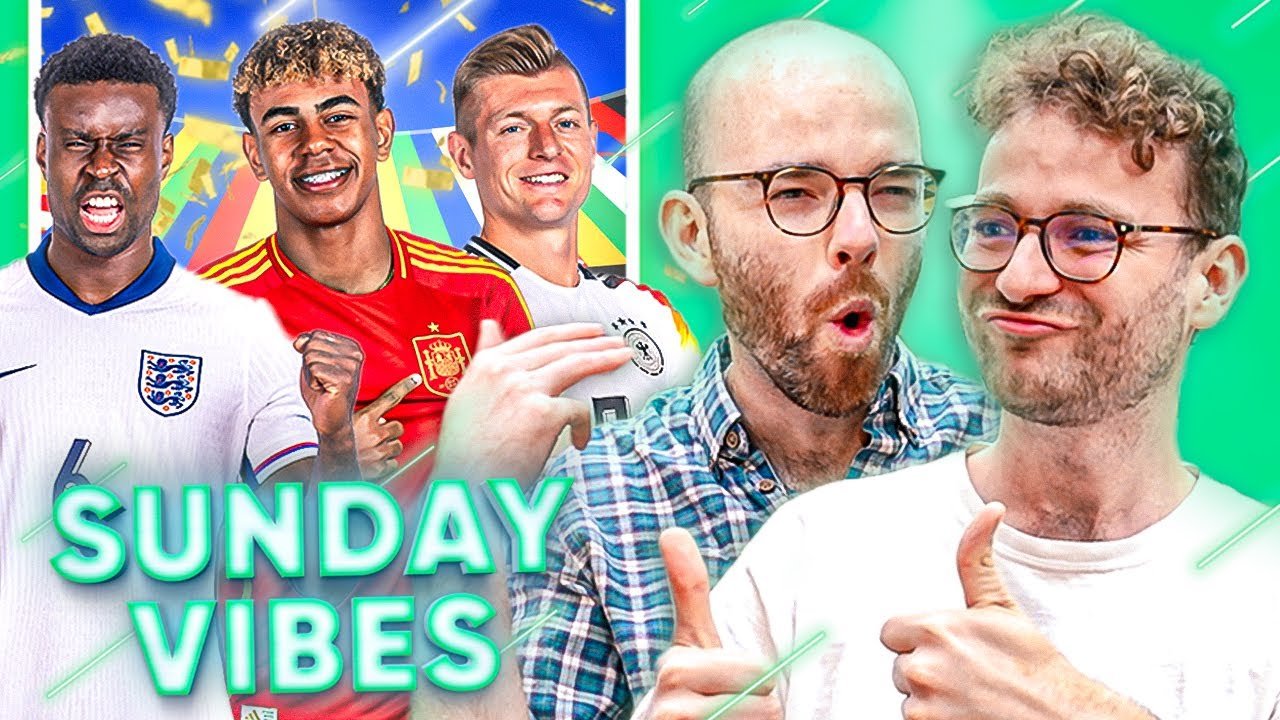 FOOTBALL DAILY'S EURO 2024 TEAM OF THE TOURNAMENT! | Sunday Vibes