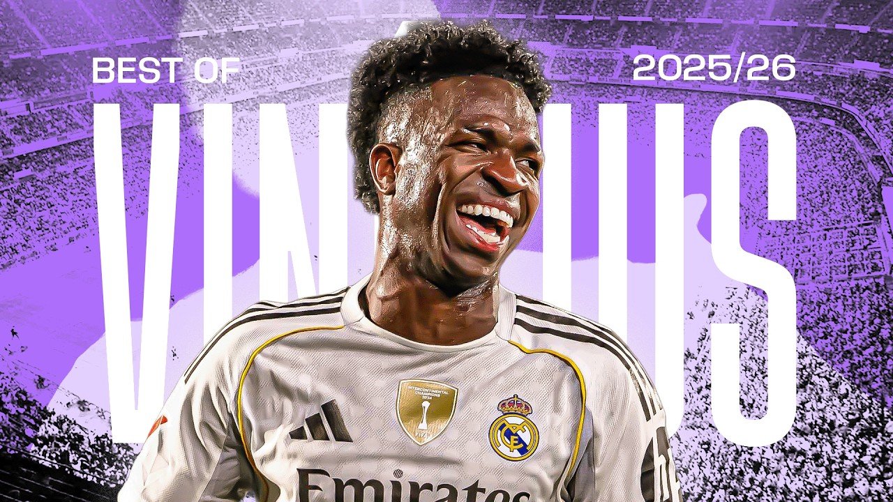 TODOS los GOLES y ASISTENCIAS de VINI JR en LALIGA 2025/26