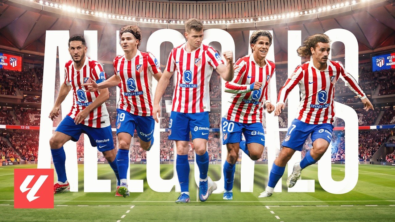 ¡Todos los GOLES del ATÉTICO DE MADRID en LALIGA 2025/26! 🔴⚪