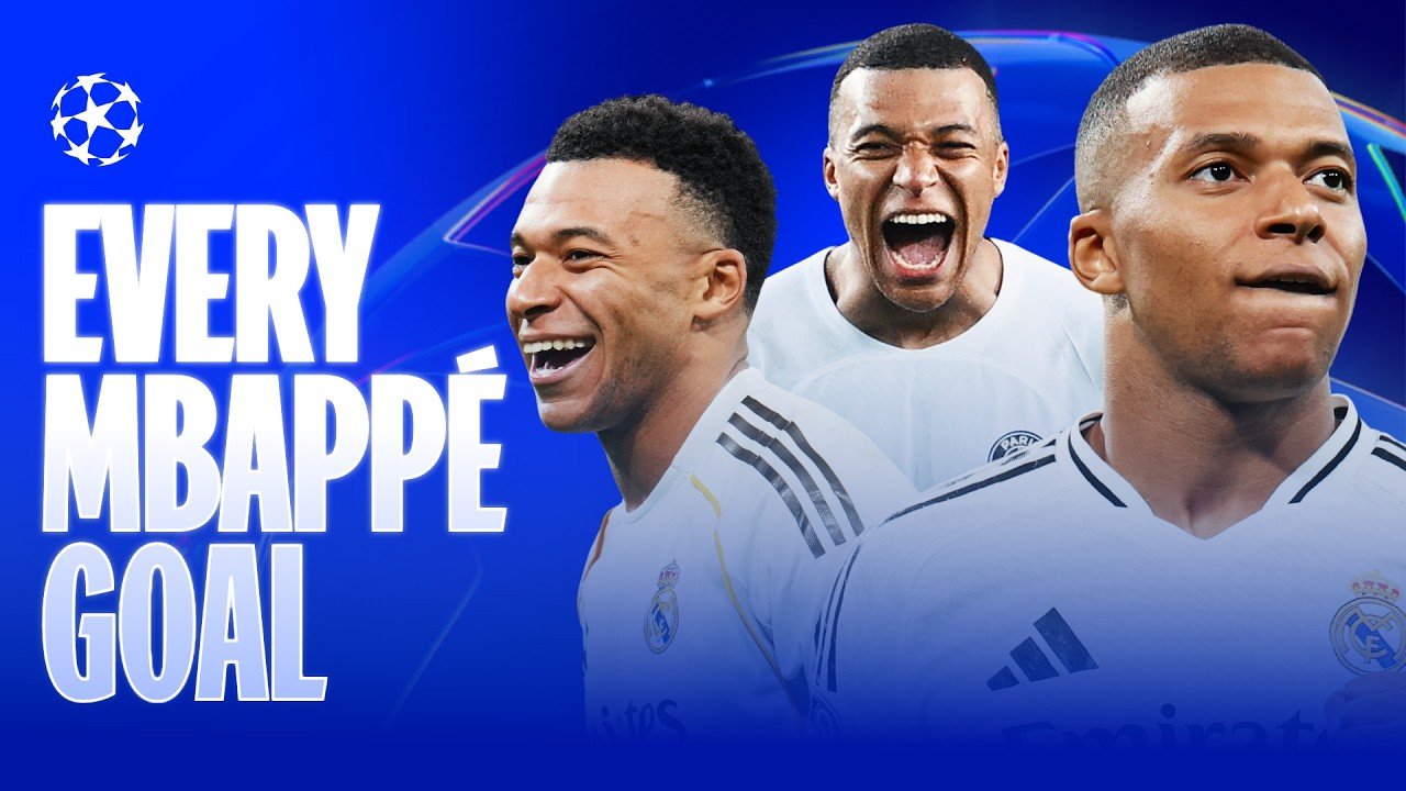 EVERY Kylian Mbappé Champions League Goal