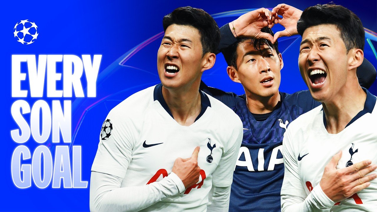EVERY Heung-Min Son Champions League Goal 🇰🇷