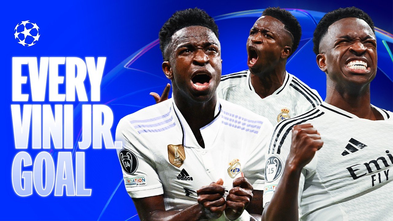 EVERY Vinícius Júnior Champions League Goal