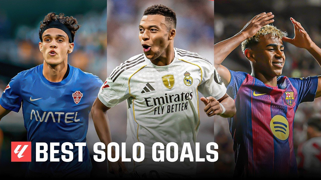 Los MEJORES GOLES individuales ⚡ | LALIGA EA SPORTS 2025/26
